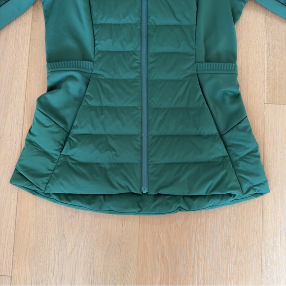 Lululemon Down for it All Jacket Everglade Green - Sz. 6 - Picture 13 of 16